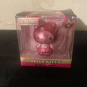 Hello Kitty Silver and Red Die-Cast Figure